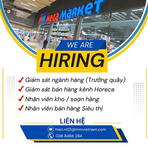 mega market tuyển dụng legal